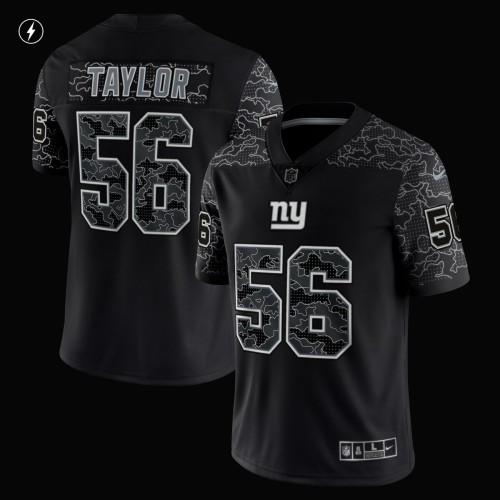 Lawrence Taylor New York Giants Nike Retired Player RFLCTV Limited Jersey - Black Lawrence Taylor New York Giants Nike Retired Player RFLCTV Limited Jersey - Black