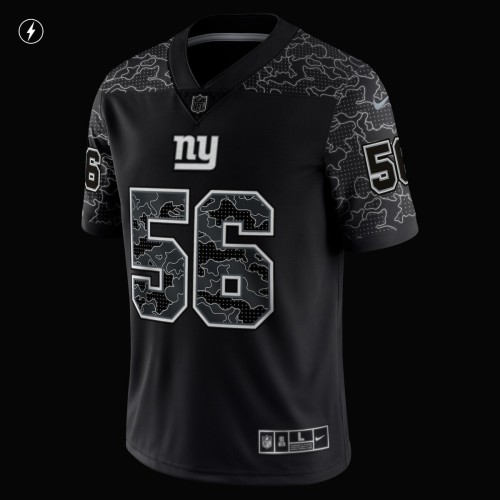 Lawrence Taylor New York Giants Nike Retired Player RFLCTV Limited Jersey - Black Lawrence Taylor New York Giants Nike Retired Player RFLCTV Limited Jersey - Black