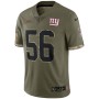 Lawrence Taylor New York Giants 2022 Salute To Service Retired Player Limited Jersey - Olive Lawrence Taylor New York Giants 2022 Salute To Service Retired Player Limited Jersey - Olive