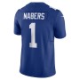 Malik Nabers New York Giants Nike Vapor F.U.S.E. Limited Jersey - Royal Malik Nabers New York Giants Nike Vapor F.U.S.E. Limited Jersey - Royal