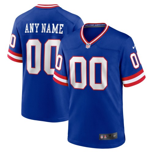 New York Giants Nike Classic Custom Game Jersey - Royal New York Giants Nike Classic Custom Game Jersey - Royal