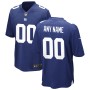 New York Giants Nike Custom Game Jersey - Royal New York Giants Nike Custom Game Jersey - Royal