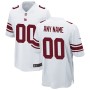New York Giants Nike Custom Game Jersey - White New York Giants Nike Custom Game Jersey - White