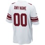 New York Giants Nike Custom Game Jersey - White New York Giants Nike Custom Game Jersey - White