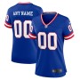 New York Giants Nike Women's Classic Custom Game Jersey - Royal New York Giants Nike Women's Classic Custom Game Jersey - Royal