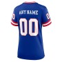 New York Giants Nike Women's Classic Custom Game Jersey - Royal New York Giants Nike Women's Classic Custom Game Jersey - Royal