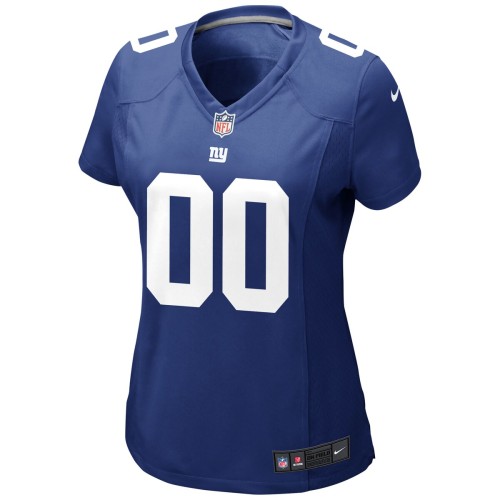 New York Giants Nike Women's Custom Jersey - Royal New York Giants Nike Women's Custom Jersey - Royal