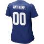 New York Giants Nike Women's Custom Jersey - Royal New York Giants Nike Women's Custom Jersey - Royal