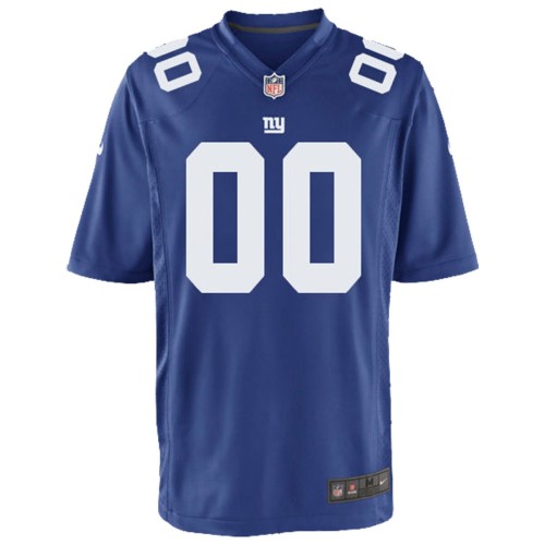 New York Giants Nike Youth Custom Game Jersey - Royal New York Giants Nike Youth Custom Game Jersey - Royal