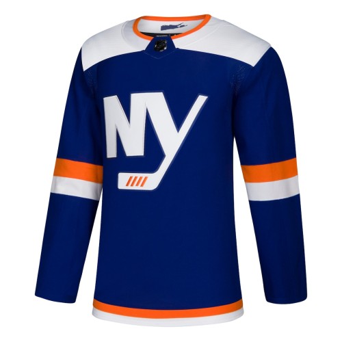 New York Islanders adidas Alternate Authentic Blank Jersey - Blue New York Islanders adidas Alternate Authentic Blank Jersey - Blue