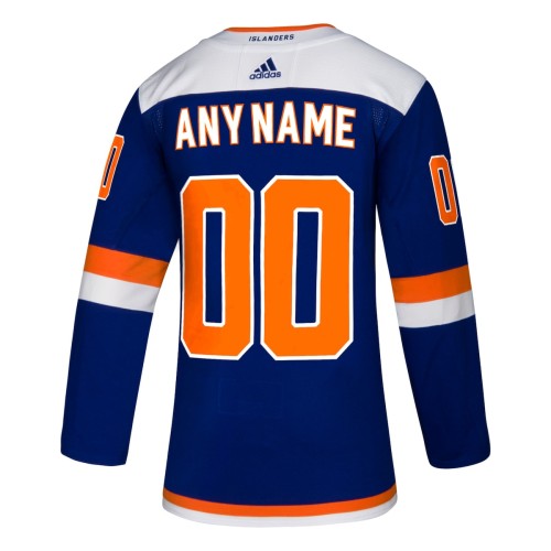 New York Islanders adidas Alternate Authentic Custom Jersey - Blue New York Islanders adidas Alternate Authentic Custom Jersey - Blue