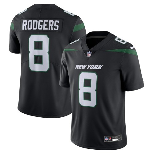 Aaron Rodgers New York Jets Nike Vapor Untouchable Limited Jersey - Black Aaron Rodgers New York Jets Nike Vapor Untouchable Limited Jersey - Black