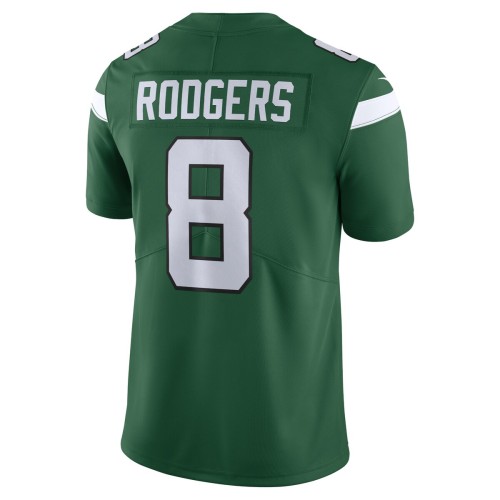 Aaron Rodgers New York Jets Nike Vapor Untouchable Limited Jersey - Gotham Green Aaron Rodgers New York Jets Nike Vapor Untouchable Limited Jersey - Gotham Green