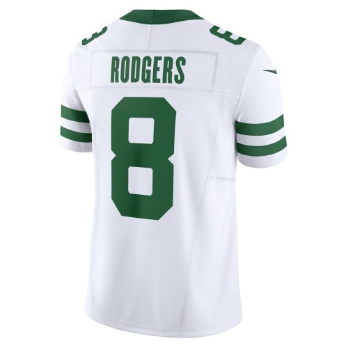 Aaron Rodgers New York Jets Nike Vapor F.U.S.E. Limited Jersey - White Aaron Rodgers New York Jets Nike Vapor F.U.S.E. Limited Jersey - White