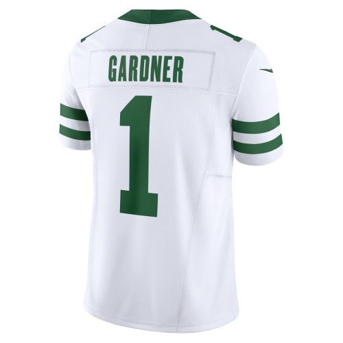 Ahmad Sauce Gardner New York Jets Nike Vapor F.U.S.E. Limited Jersey - White Ahmad Sauce Gardner New York Jets Nike Vapor F.U.S.E. Limited Jersey - White