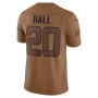 Breece Hall New York Jets Nike 2023 Salute To Service Limited Jersey - Brown Breece Hall New York Jets Nike 2023 Salute To Service Limited Jersey - Brown