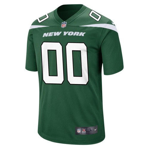 New York Jets Nike Game Custom Jersey - Gotham Green New York Jets Nike Game Custom Jersey - Gotham Green