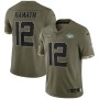 Joe Namath New York Jets 2022 Salute To Service Retired Player Limited Jersey - Olive Joe Namath New York Jets 2022 Salute To Service Retired Player Limited Jersey - Olive