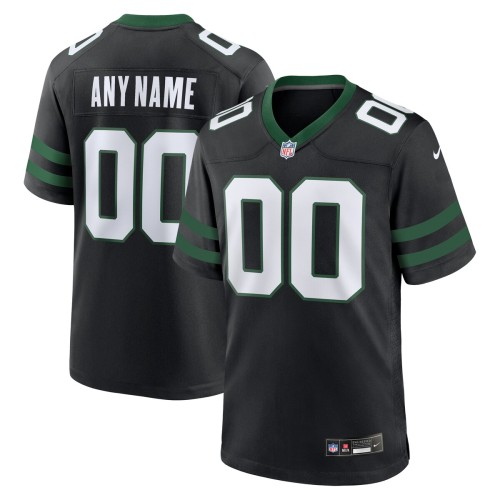 New York Jets Nike Alternate Custom Game Jersey - Legacy Black New York Jets Nike Alternate Custom Game Jersey - Legacy Black