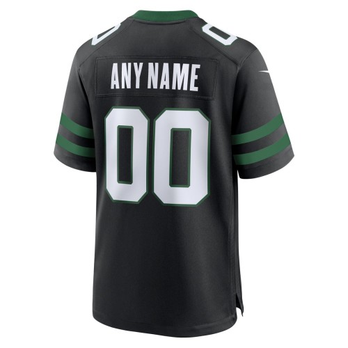 New York Jets Nike Alternate Custom Game Jersey - Legacy Black New York Jets Nike Alternate Custom Game Jersey - Legacy Black