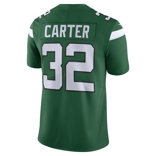 Michael Carter New York Jets Nike Vapor F.U.S.E. Limited Jersey - Green Michael Carter New York Jets Nike Vapor F.U.S.E. Limited Jersey - Green