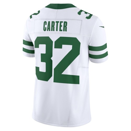 Michael Carter New York Jets Nike Vapor F.U.S.E. Limited Jersey - White Michael Carter New York Jets Nike Vapor F.U.S.E. Limited Jersey - White