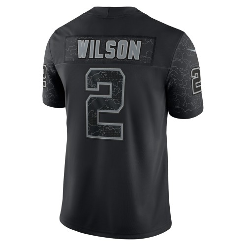 Zach Wilson New York Jets Nike RFLCTV Limited Jersey - Black Zach Wilson New York Jets Nike RFLCTV Limited Jersey - Black