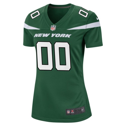 New York Jets Nike Women's Custom Game Jersey - Gotham Green New York Jets Nike Women's Custom Game Jersey - Gotham Green