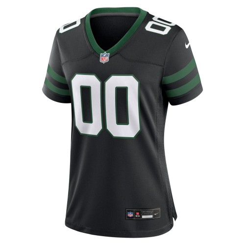 New York Jets Nike Women's Alternate Custom Game Jersey - Legacy Black New York Jets Nike Women's Alternate Custom Game Jersey - Legacy Black