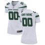 New York Jets Nike Women's Custom Game Jersey - White New York Jets Nike Women's Custom Game Jersey - White