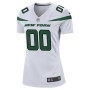 New York Jets Nike Women's Custom Game Jersey - White New York Jets Nike Women's Custom Game Jersey - White