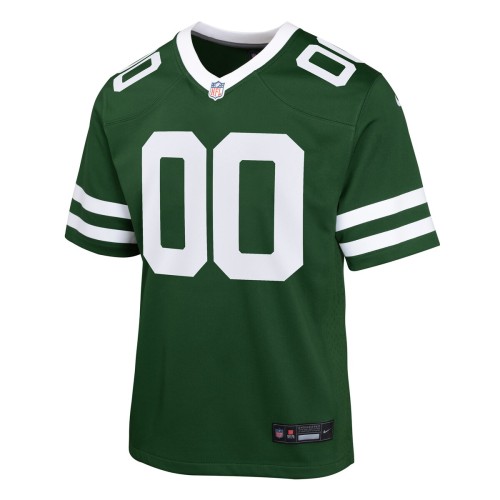 New York Jets Nike Youth Custom Game Jersey - Legacy Green New York Jets Nike Youth Custom Game Jersey - Legacy Green