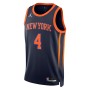 Derrick Rose New York Knicks Jordan Brand 2022/23 Statement Edition Swingman Jersey - Navy