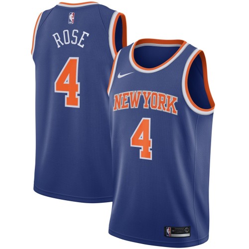 Nike Derrick Rose New York Knicks Blue 2020/21 Swingman Jersey - Icon Edition Nike Derrick Rose New York Knicks Blue 2020/21 Swingman Jersey - Icon Edition