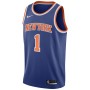 Obi Toppin New York Knicks Nike 2020 NBA Draft First Round Pick Swingman Jersey Royal - Icon Edition Obi Toppin New York Knicks Nike 2020 NBA Draft First Round Pick Swingman Jersey Royal - Icon Edition