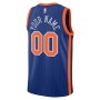 New York Knicks Nike Unisex 2023/24 Custom Swingman Jersey - Blue - City Edition New York Knicks Nike Unisex 2023/24 Custom Swingman Jersey - Blue - City Edition