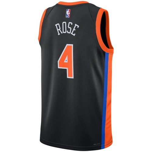Derrick Rose New York Knicks Nike Unisex 2022/23 Swingman Jersey - City Edition - Black Derrick Rose New York Knicks Nike Unisex 2022/23 Swingman Jersey - City Edition - Black