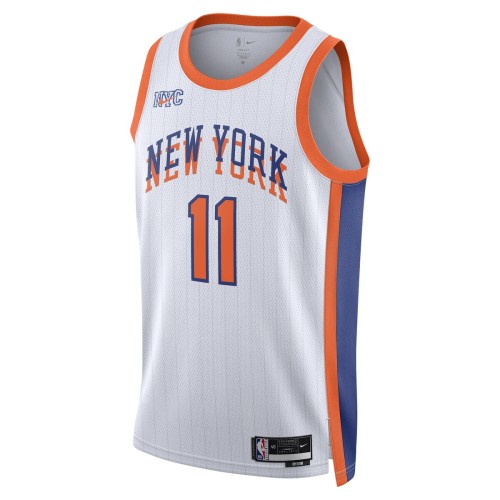 Jalen Brunson New York Knicks Nike Unisex 2024/25 Swingman Player Jersey - City Edition - White Jalen Brunson New York Knicks Nike Unisex 2024/25 Swingman Player Jersey - City Edition - White