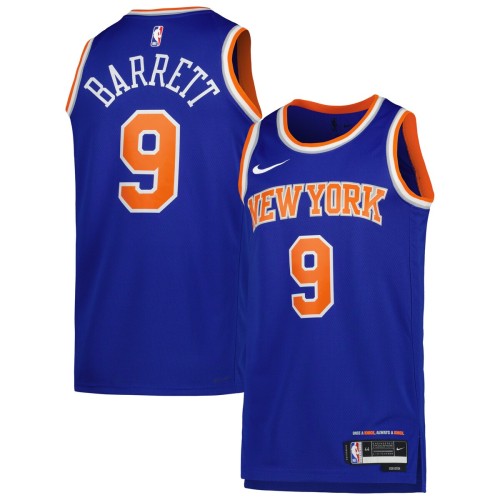 RJ Barrett New York Knicks Nike Unisex 2022/23 Swingman Jersey - Icon Edition - Blue RJ Barrett New York Knicks Nike Unisex 2022/23 Swingman Jersey - Icon Edition - Blue