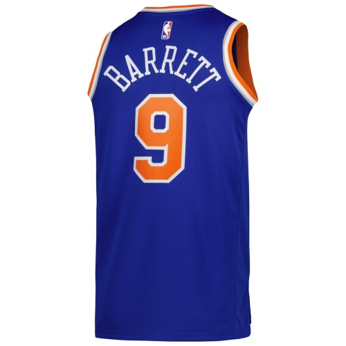 RJ Barrett New York Knicks Nike Unisex 2022/23 Swingman Jersey - Icon Edition - Blue RJ Barrett New York Knicks Nike Unisex 2022/23 Swingman Jersey - Icon Edition - Blue
