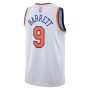 RJ Barrett New York Knicks Nike Unisex Swingman Jersey - Association Edition - White RJ Barrett New York Knicks Nike Unisex Swingman Jersey - Association Edition - White
