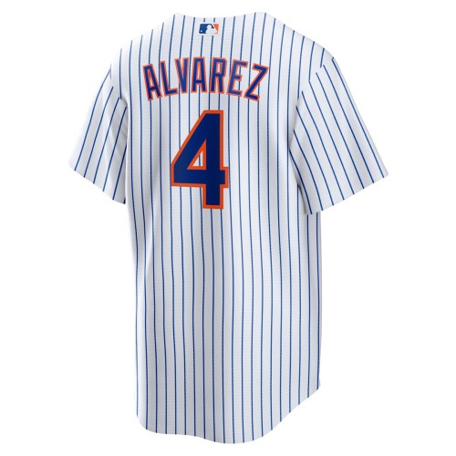Francisco Alvarez New York Mets Nike Replica Player Jersey - White Francisco Alvarez New York Mets Nike Replica Player Jersey - White