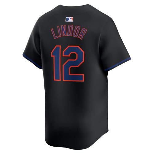 Francisco Lindor New York Mets Nike Alternate Limited Player Jersey – Black Francisco Lindor New York Mets Nike Alternate Limited Player Jersey – Black