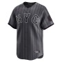 Francisco Lindor New York Mets Nike 2024 City Connect Limited Player Jersey - Graphite Francisco Lindor New York Mets Nike 2024 City Connect Limited Player Jersey - Graphite