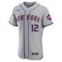 Francisco Lindor New York Mets Nike Road Authentic Player Jersey - Gray Francisco Lindor New York Mets Nike Road Authentic Player Jersey - Gray