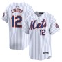 Francisco Lindor New York Mets Nike Home Limited Player Jersey - White Francisco Lindor New York Mets Nike Home Limited Player Jersey - White