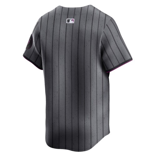 New York Mets Nike 2024 City Connect Limited Jersey - Graphite
