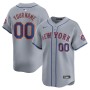 New York Mets Nike Away Limited Custom Jersey - Gray New York Mets Nike Away Limited Custom Jersey - Gray