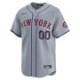 New York Mets Nike Away Limited Custom Jersey - Gray New York Mets Nike Away Limited Custom Jersey - Gray