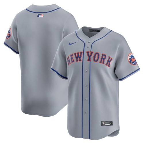 New York Mets Nike Away Limited Jersey - Gray New York Mets Nike Away Limited Jersey - Gray